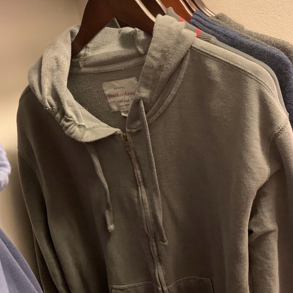 Weatherproof Vintage Broken-In Solid Hoodie